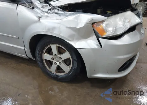 2012 Dodge Grand Caravan Sxt из США, поврежденный, VIN 2C4RDGCG9CR381421